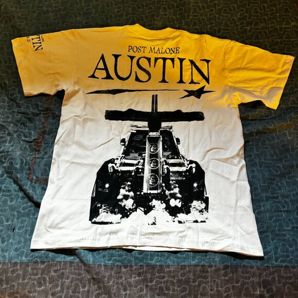 Hellstar Studios Post Malone Austin Album Tee - Picture 3 of 5